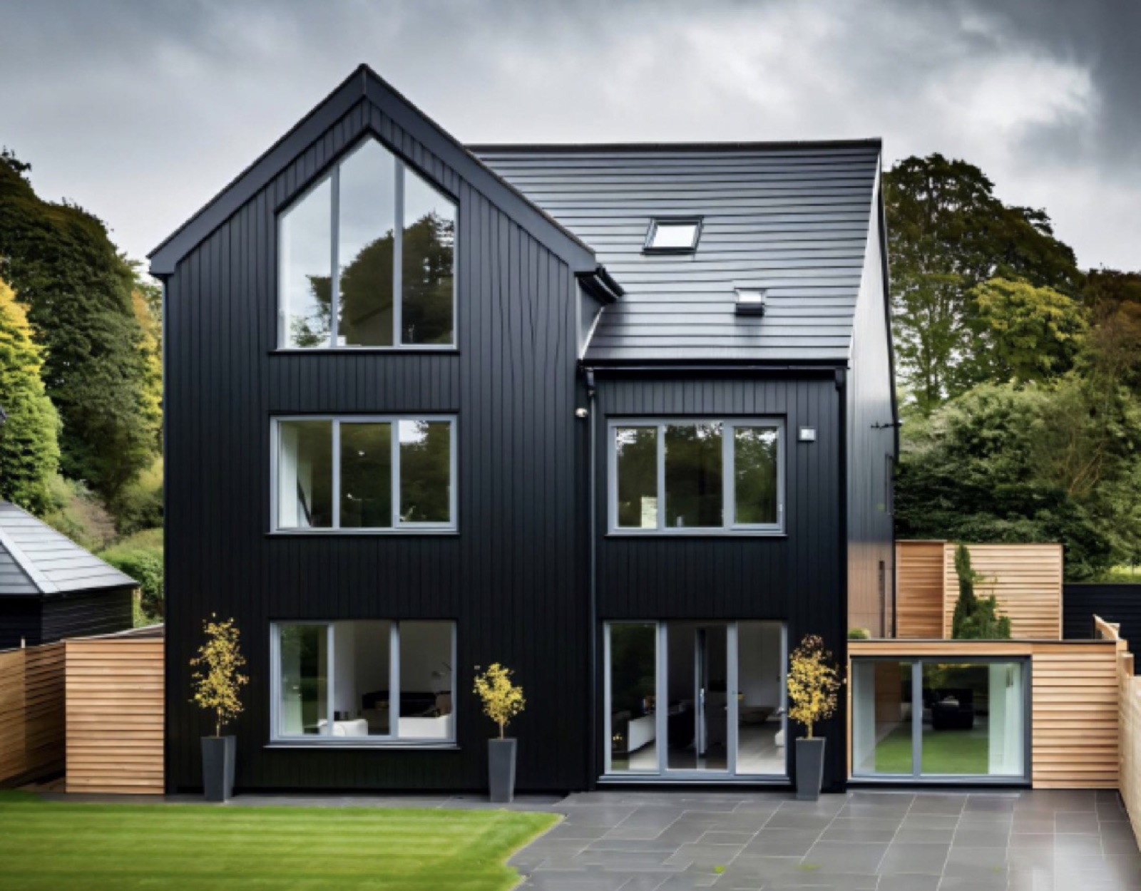 CGI of a 5-bedroom house design at The Cedars, Sevenoaks