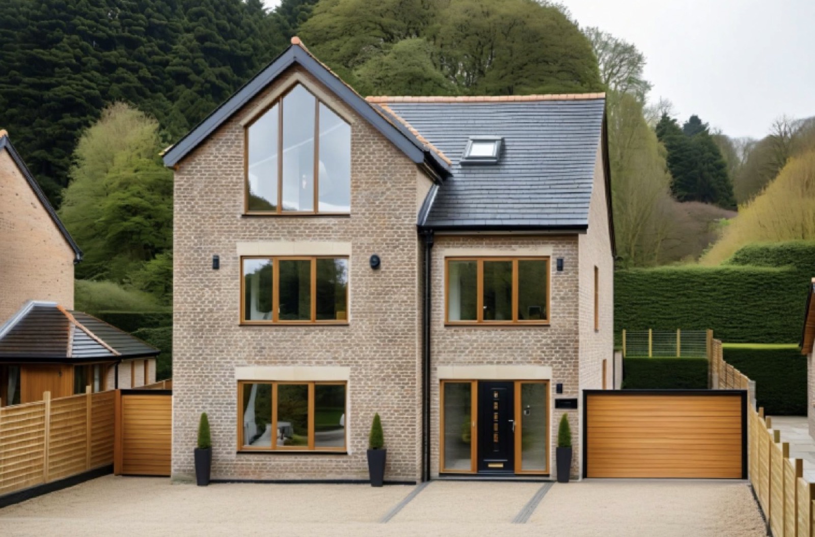 CGI of a 5-bedroom house design at The Cedars, Sevenoaks