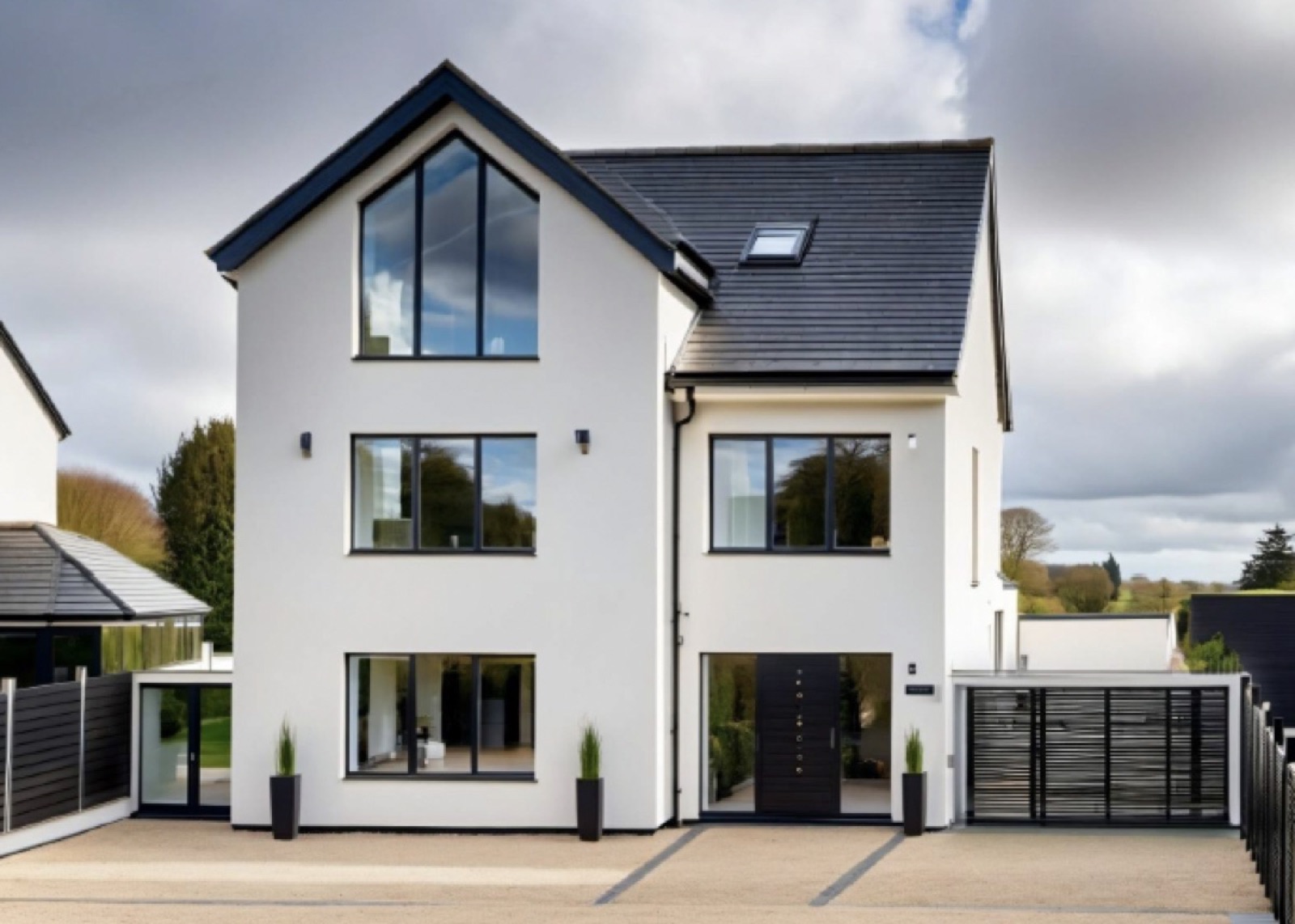 CGI of a 5-bedroom house design at The Cedars, Sevenoaks